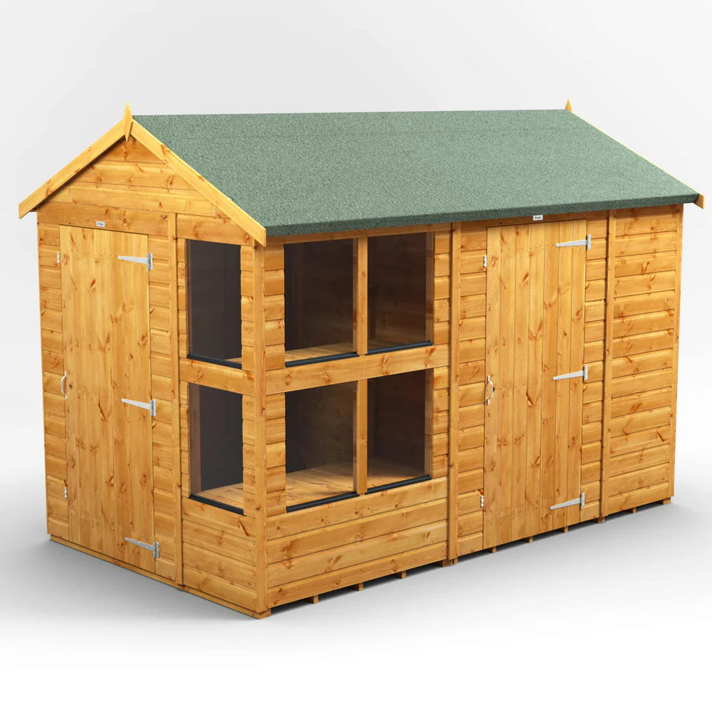 Power Apex Potting Shed Combi (includes Side Store)