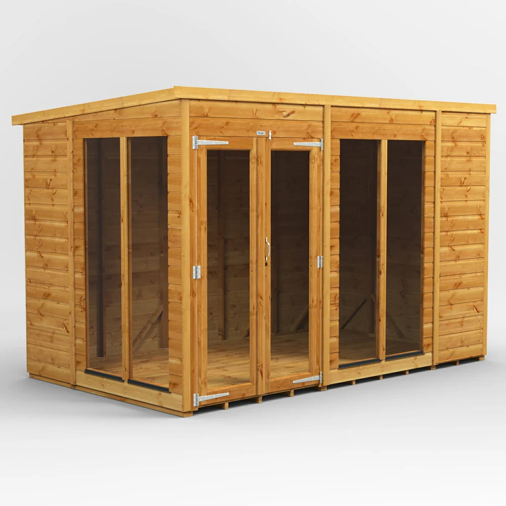 Power Pent Summerhouse Shed