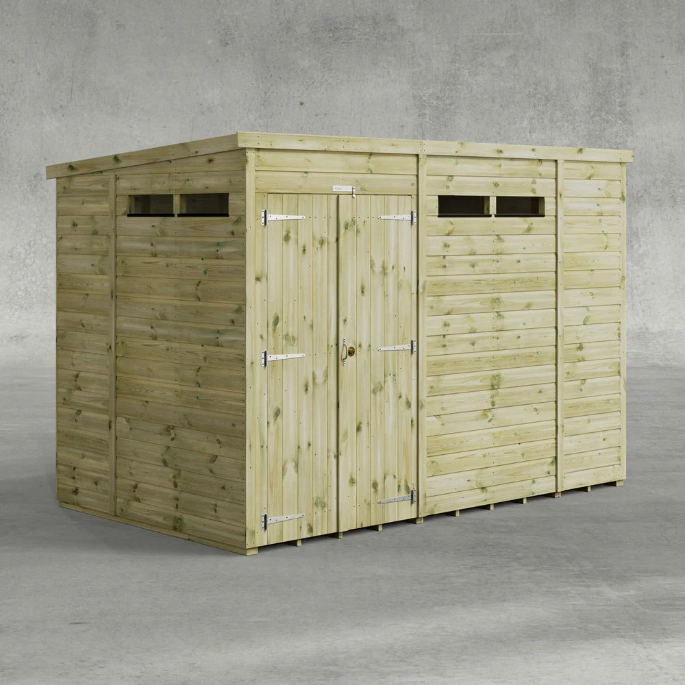 Premium Security Pent Shed for Sale in  Ireland