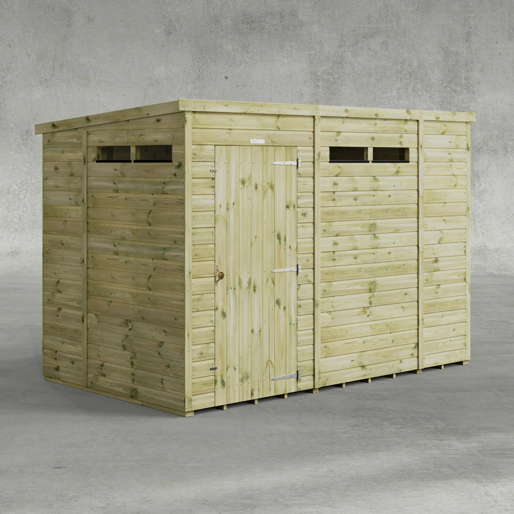 Premium Security Pent Shed for Sale in  Ireland