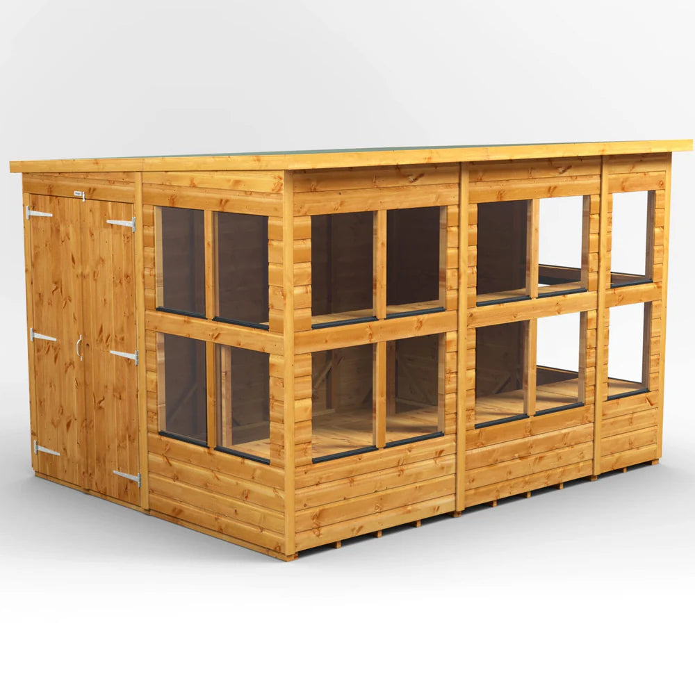 Power Pent Potting Shed