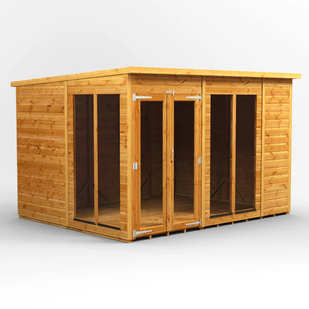 Power Pent Summerhouse Shed