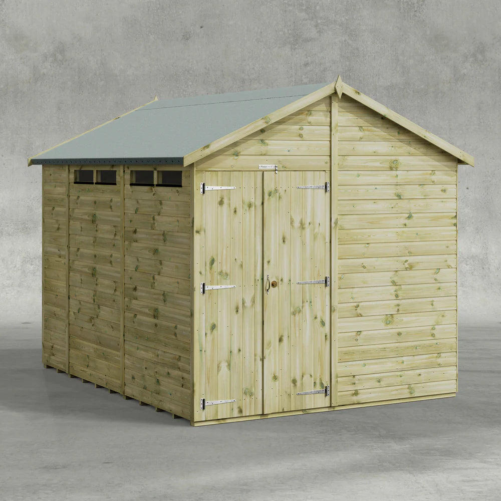 Premium Security Apex Shed for Sale in  Ireland