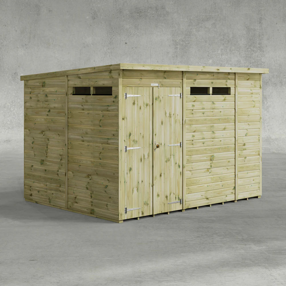 Premium Security Pent Shed for Sale in  Ireland