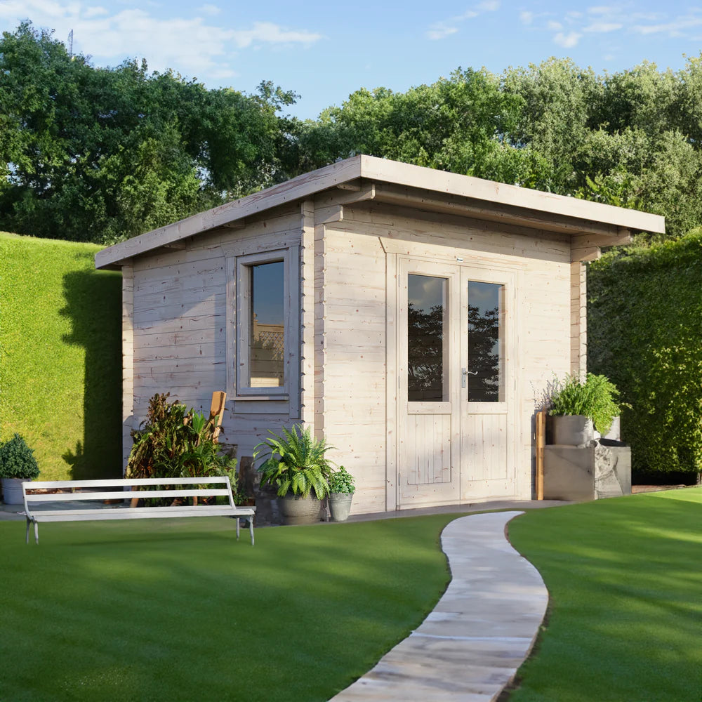 Power Pent Classic Log Cabin - 44mm