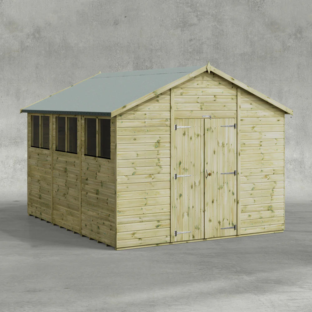 Power Premium Apex Sheds