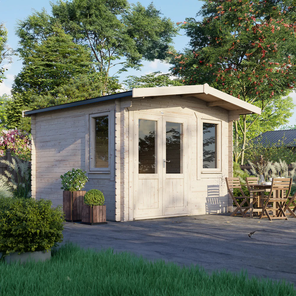 Power Chalet Classic Log Cabin - 44mm