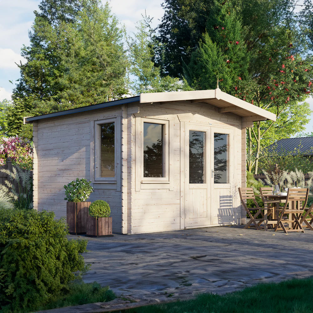 Power Chalet Classic Log Cabin - 44mm
