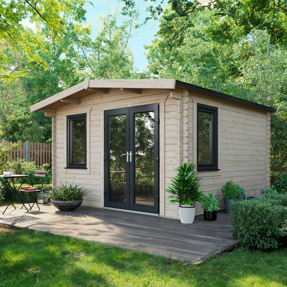 Power Chalet Log Cabin - 28mm