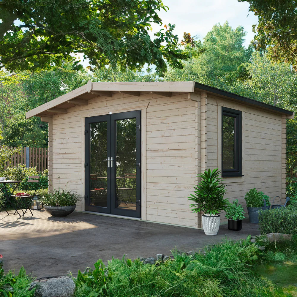 Power Chalet Log Cabin - 28mm