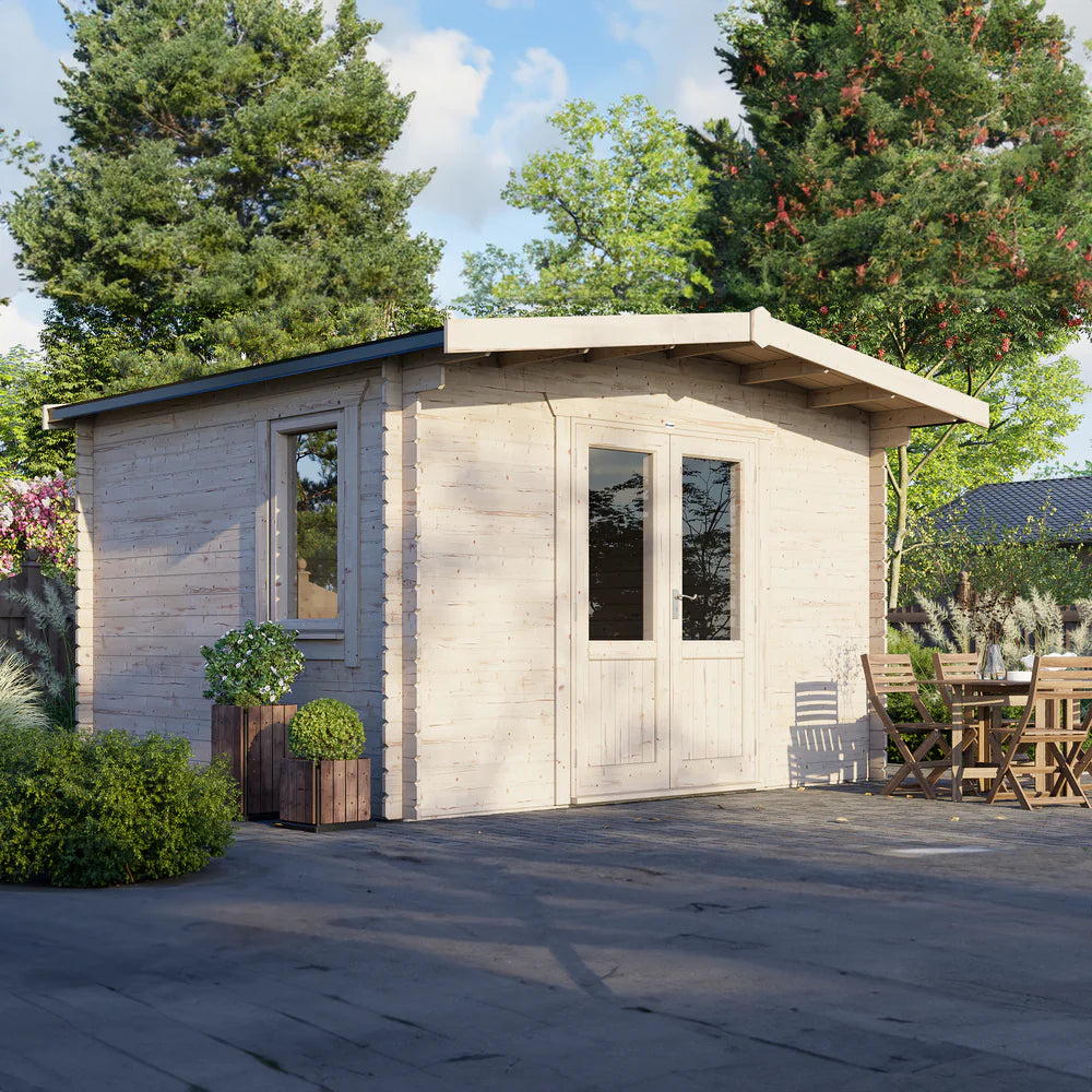 Power Chalet Classic Log Cabin - 44mm