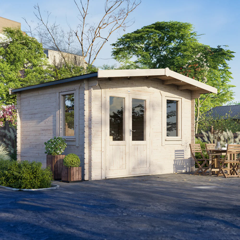Power Chalet Classic Log Cabin - 44mm