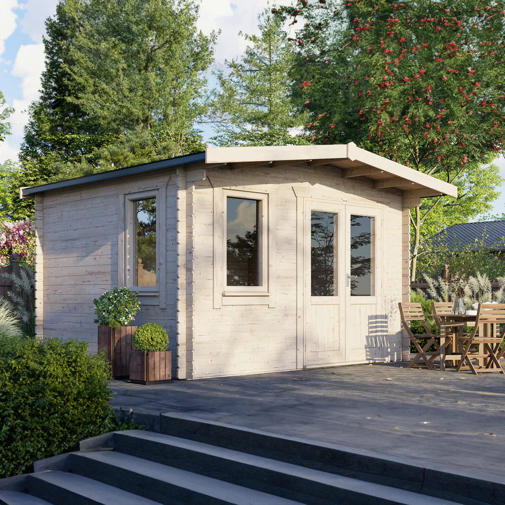 Power Chalet Classic Log Cabin - 44mm