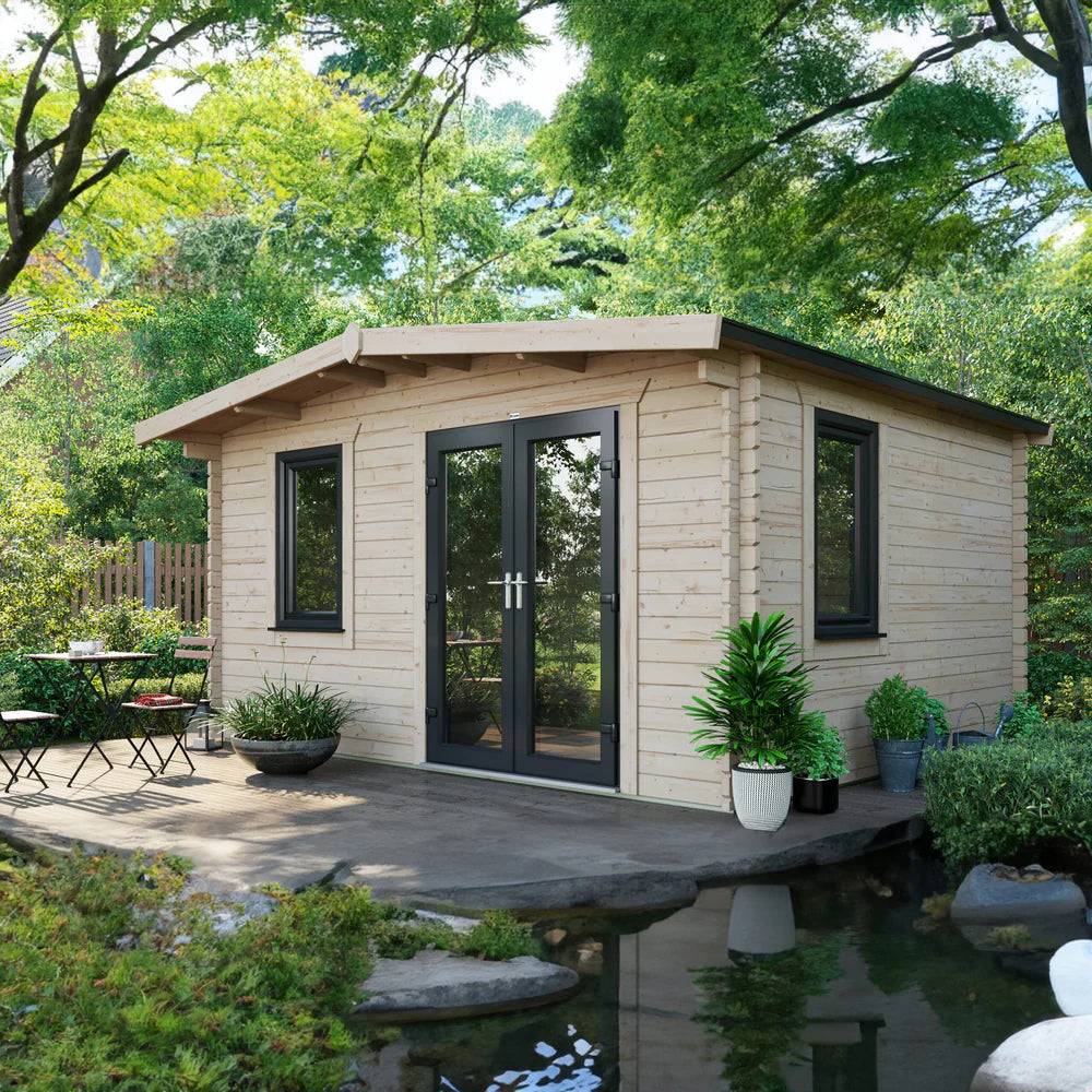 Power Chalet Log Cabin - 28mm