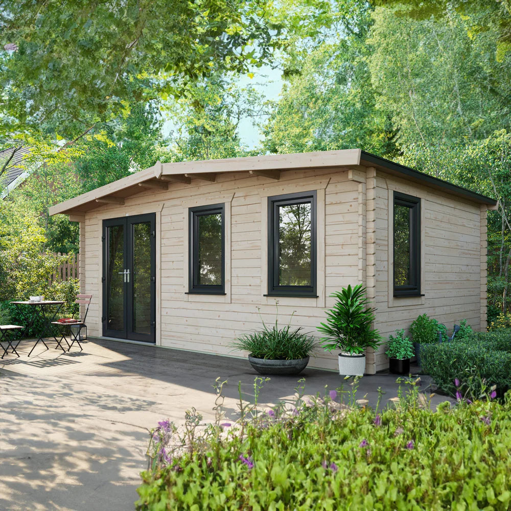 Power Chalet Log Cabin - 44mm
