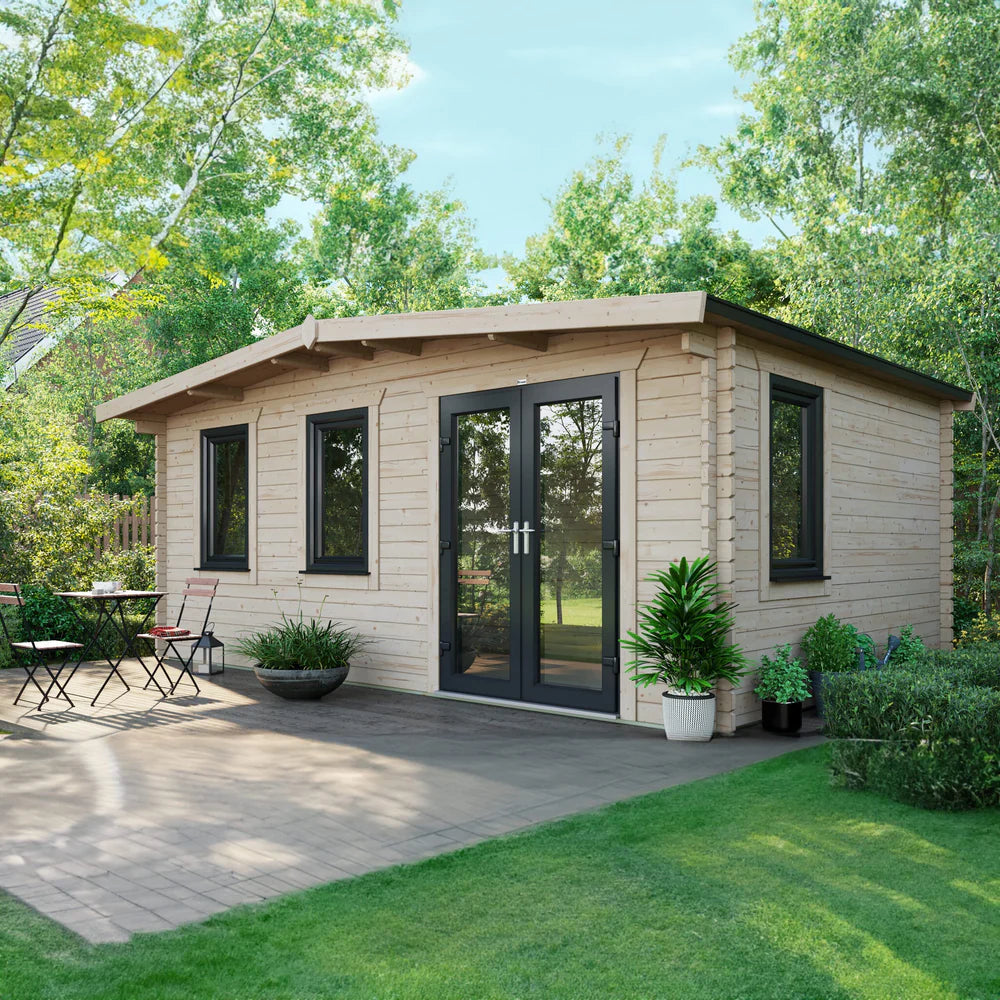 Power Chalet Log Cabin - 44mm