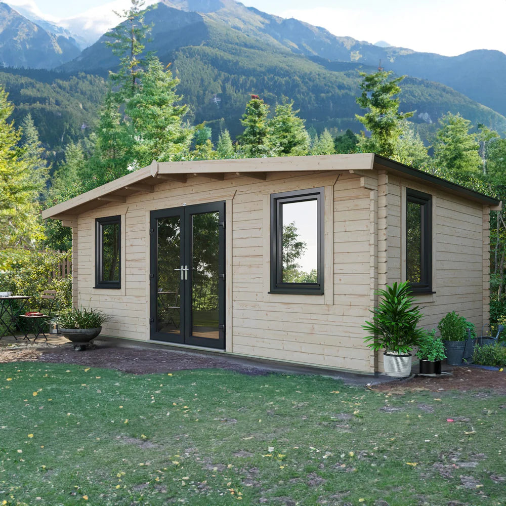 Power Chalet Log Cabin - 44mm