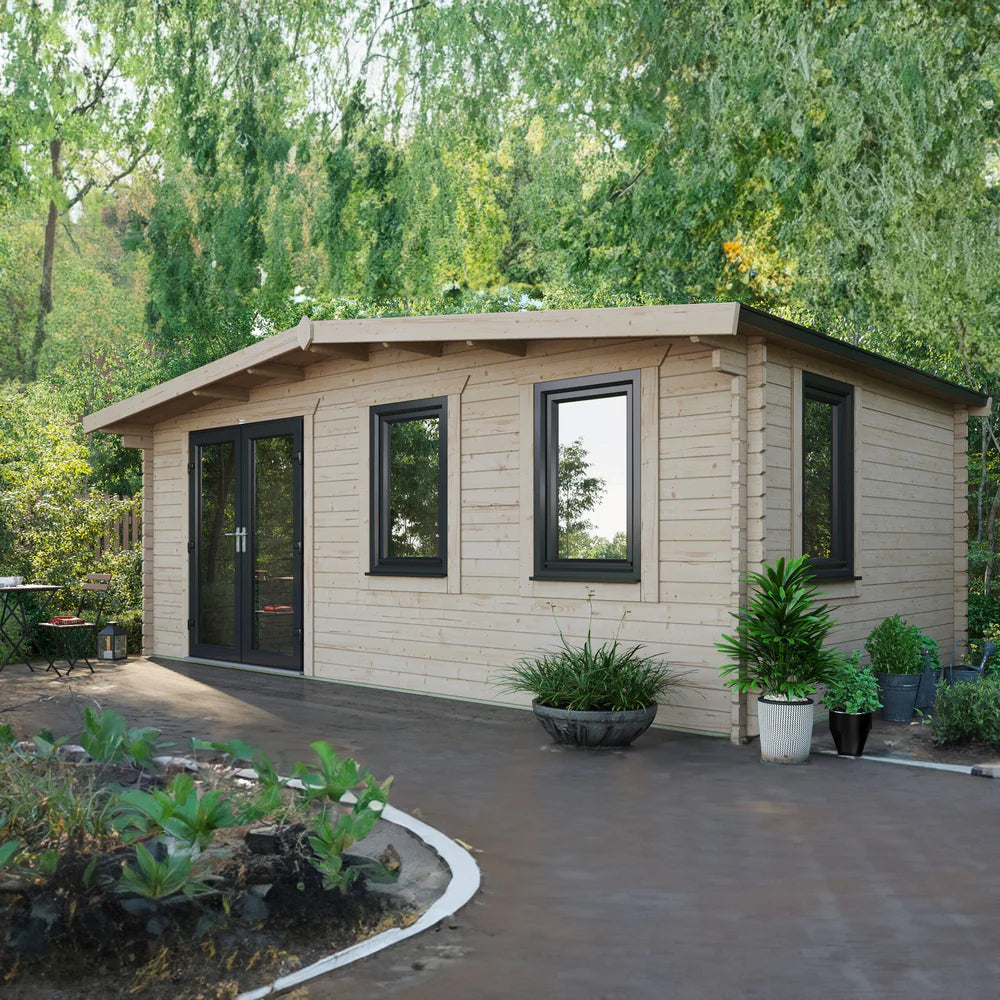 Power Chalet Log Cabin - 44mm