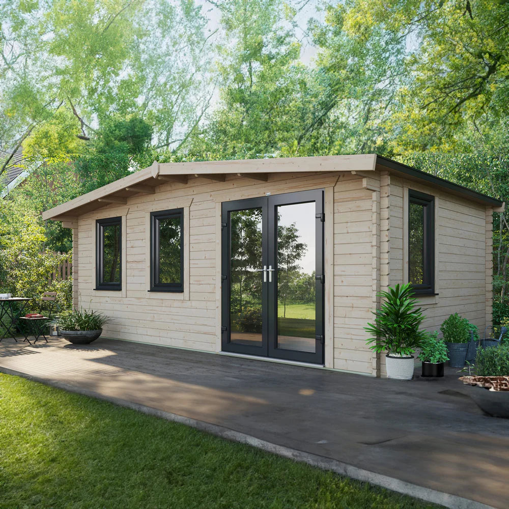 Power Chalet Log Cabin - 44mm