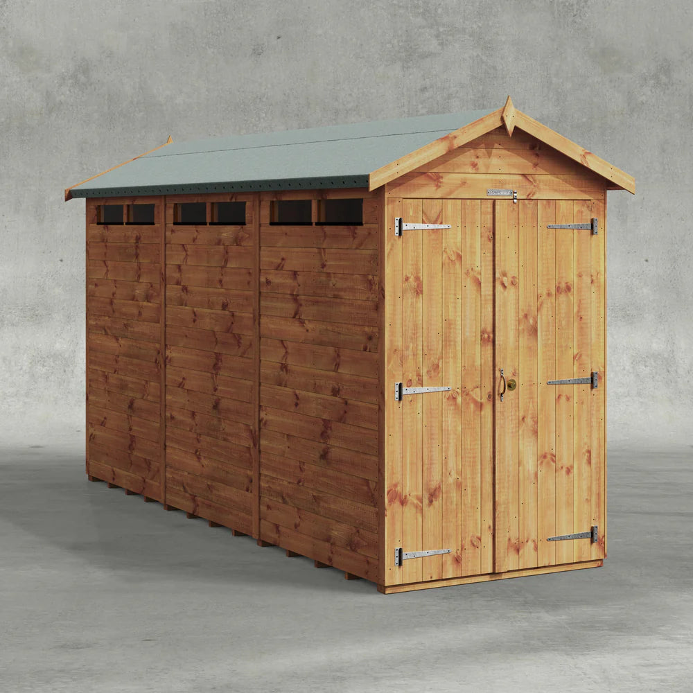 Power Security Apex Shed