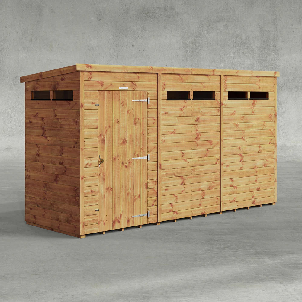 Power Security Pent Shed