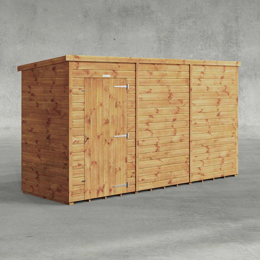 Power Shiplap Pent Sheds