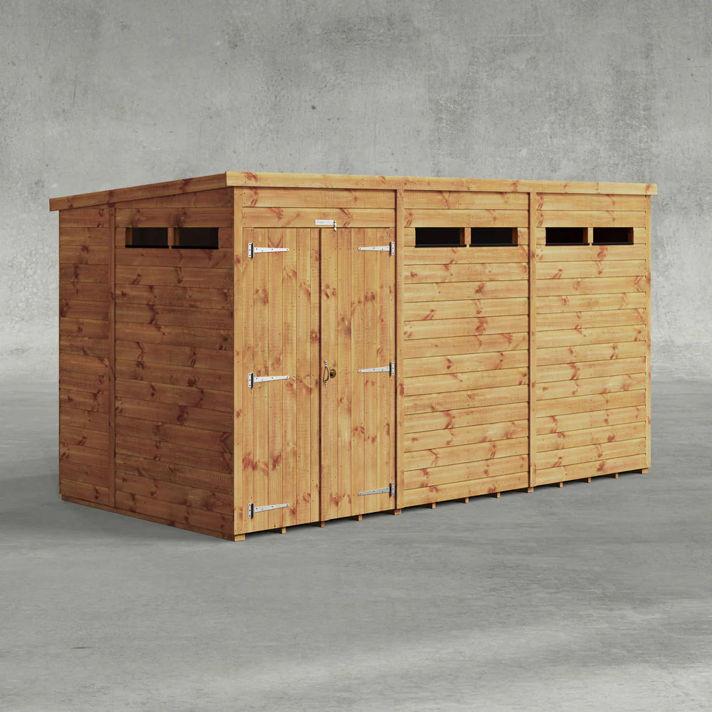 Power Security Pent Shed