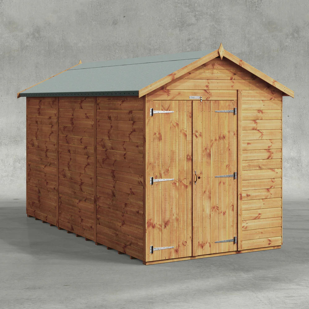 Power Shiplap Apex Shed
