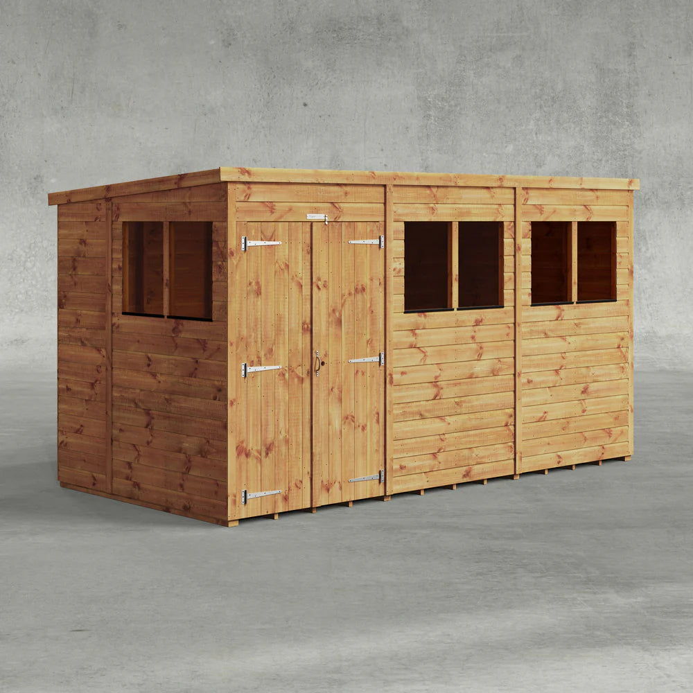 Power Shiplap Pent Sheds