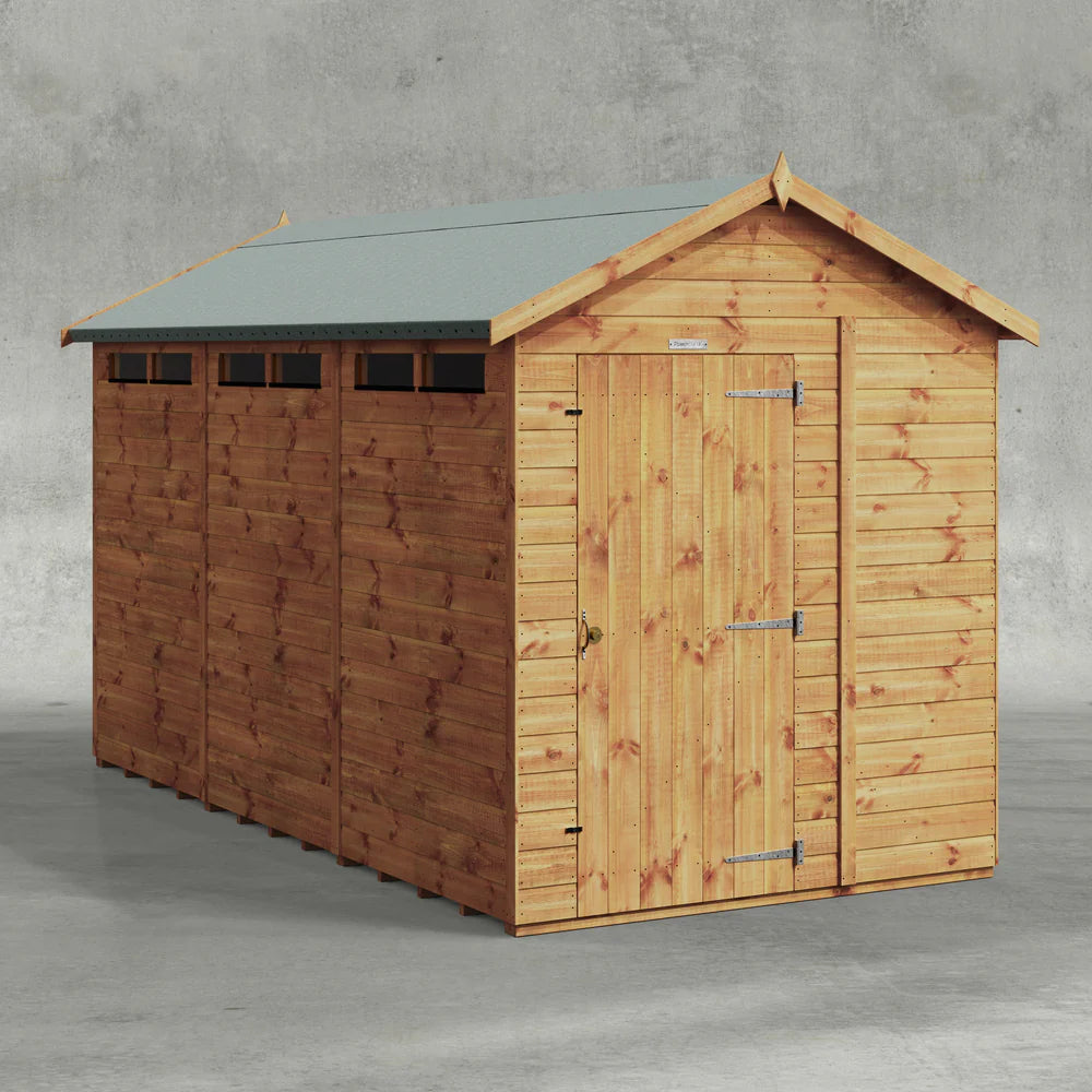 Power Security Apex Shed