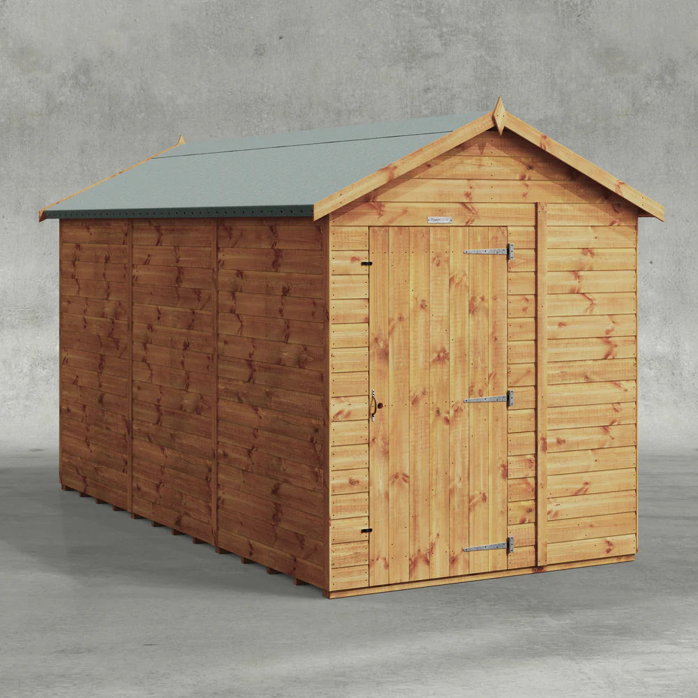 Power Shiplap Apex Shed