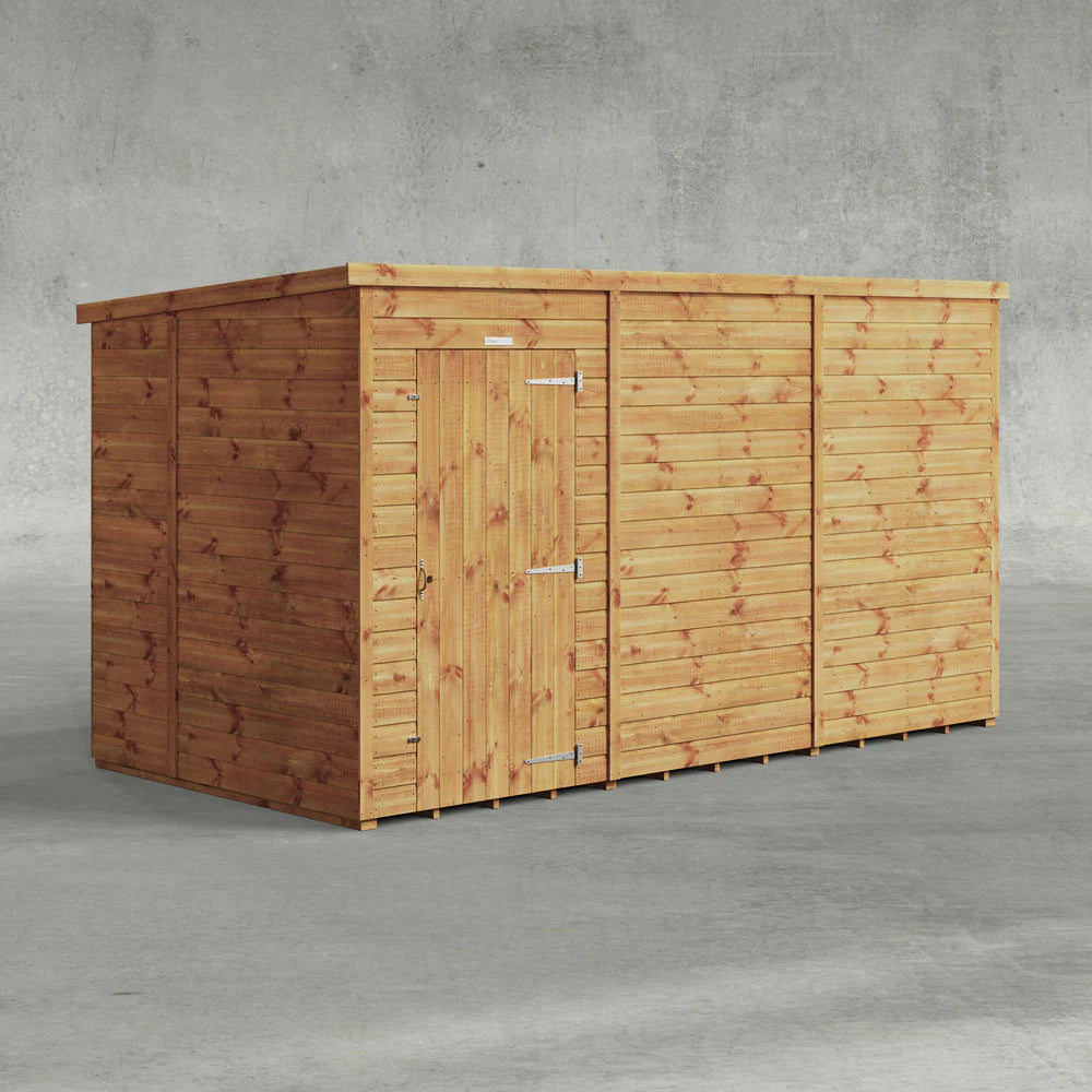 Power Shiplap Pent Sheds