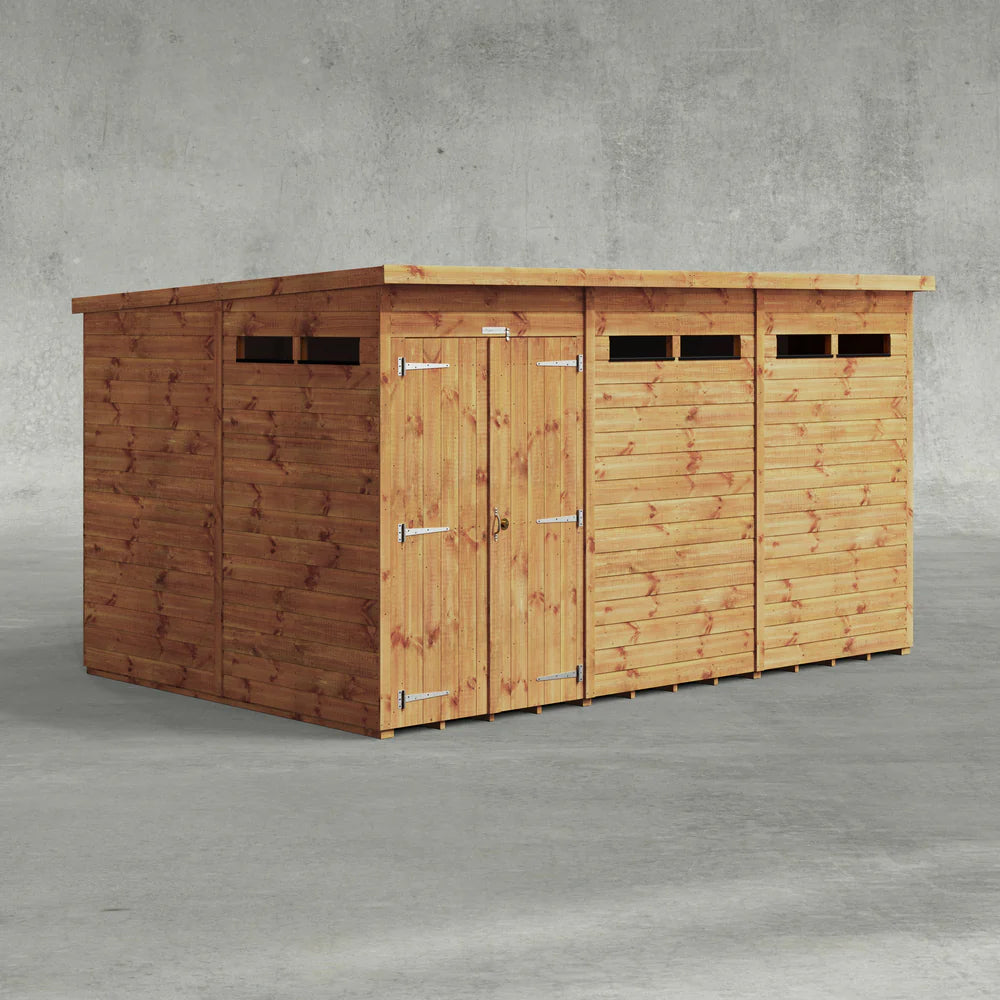 Power Security Pent Shed