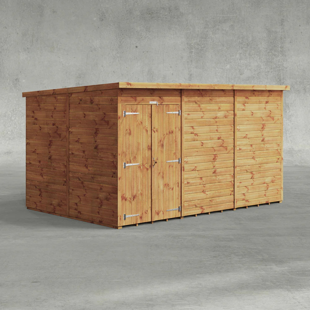 Power Shiplap Pent Sheds
