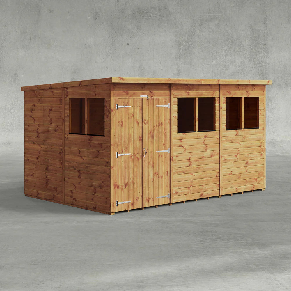 Power Shiplap Pent Sheds