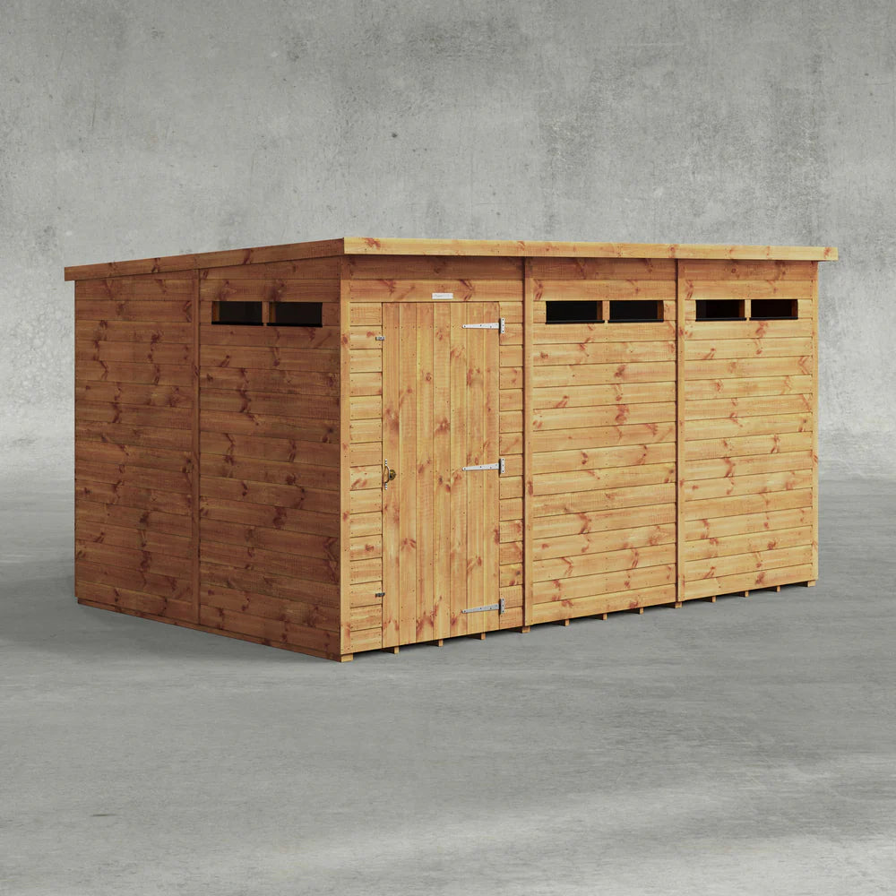 Power Security Pent Shed