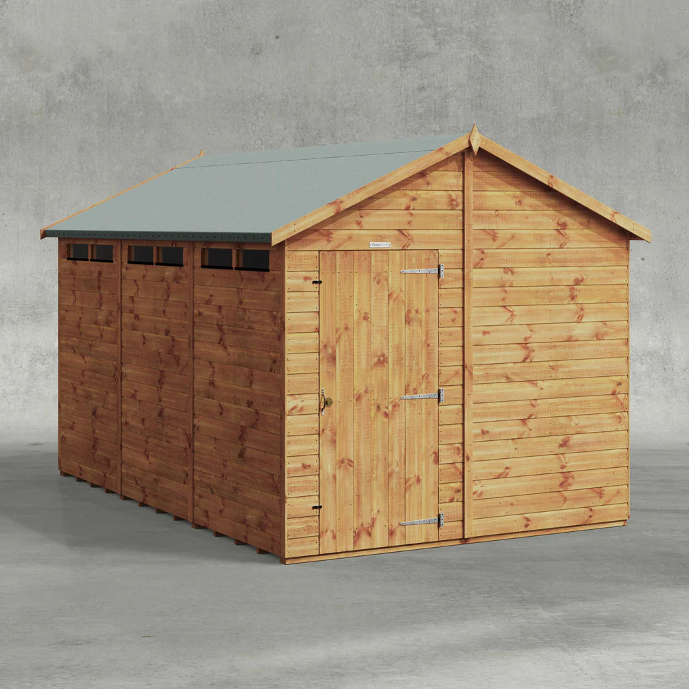 Power Security Apex Shed