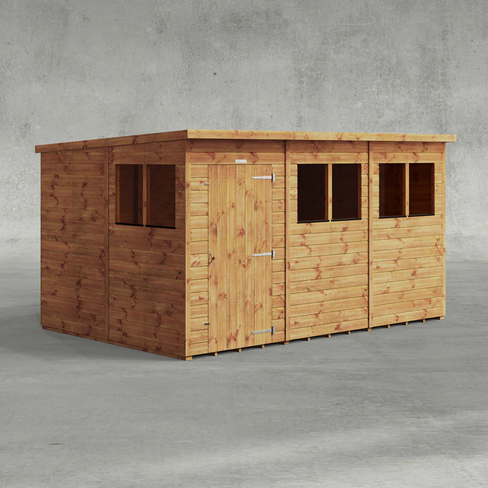 Power Shiplap Pent Sheds