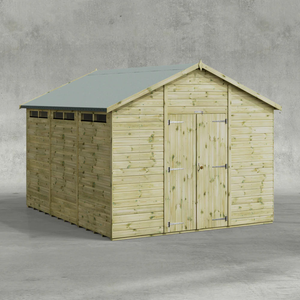 Premium Security Apex Shed for Sale in  Ireland