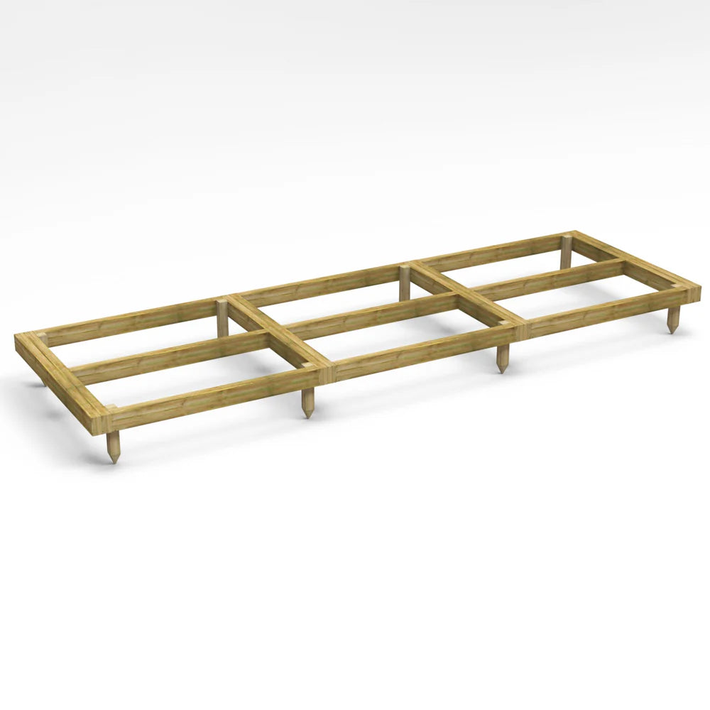 Shiplap Apex Shed Base Kit – Pressure Treated Timber