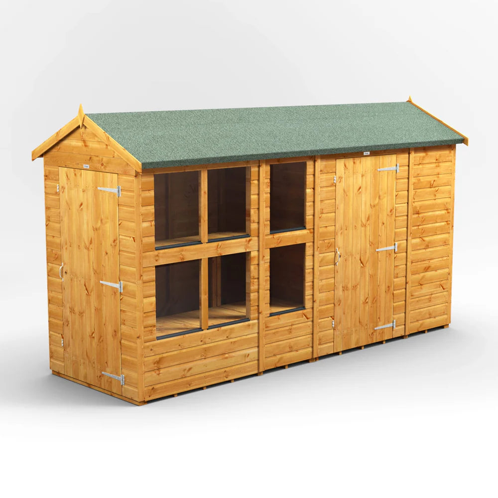 Power Apex Potting Shed Combi (includes Side Store)