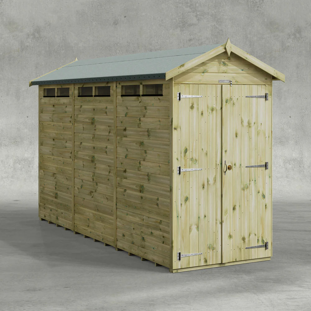 Premium Security Apex Shed for Sale in  Ireland