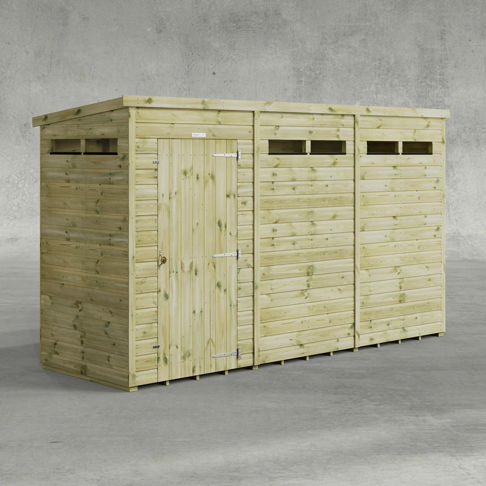 Premium Security Pent Shed for Sale in  Ireland