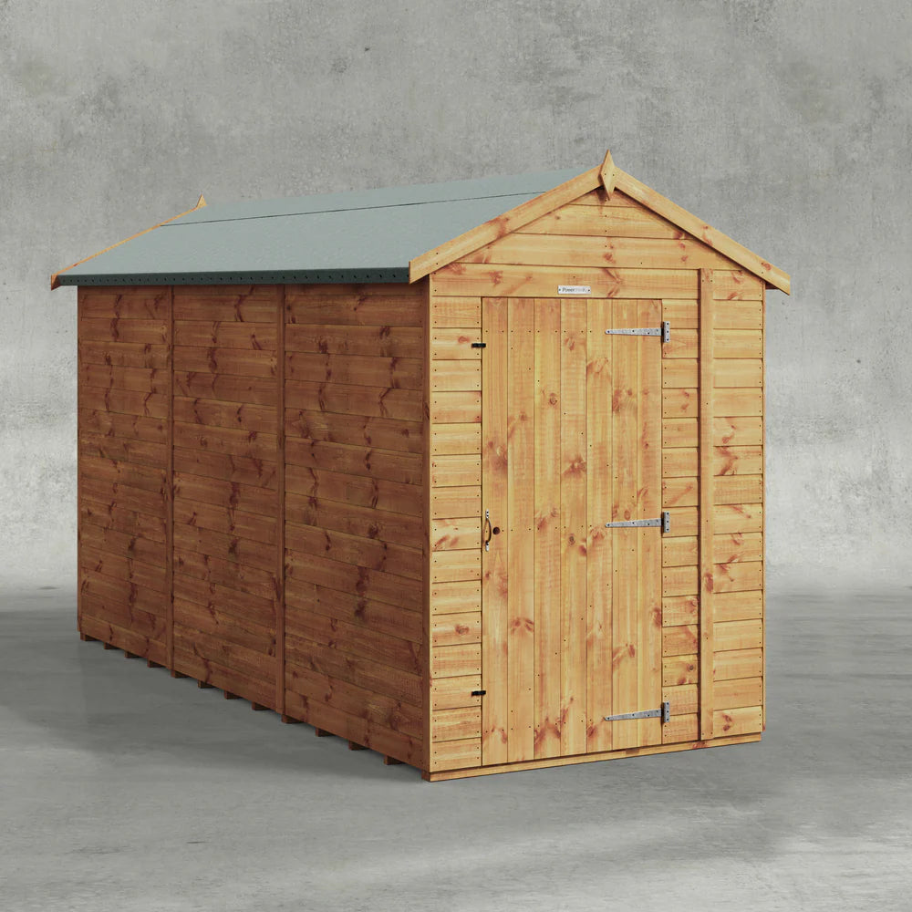 Power Shiplap Apex Shed
