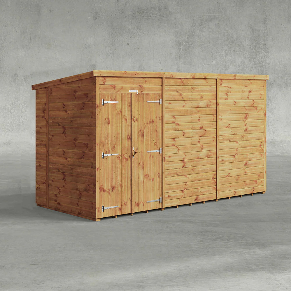 Power Shiplap Pent Sheds