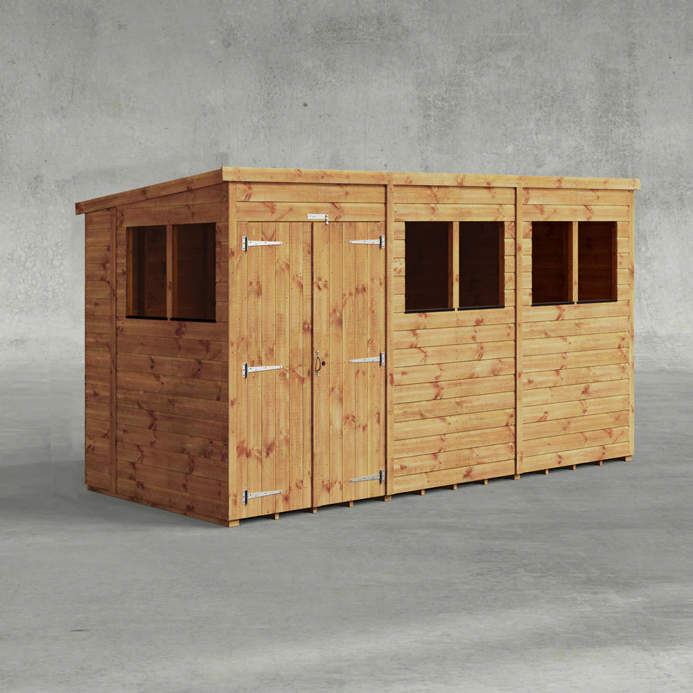 Power Shiplap Pent Sheds