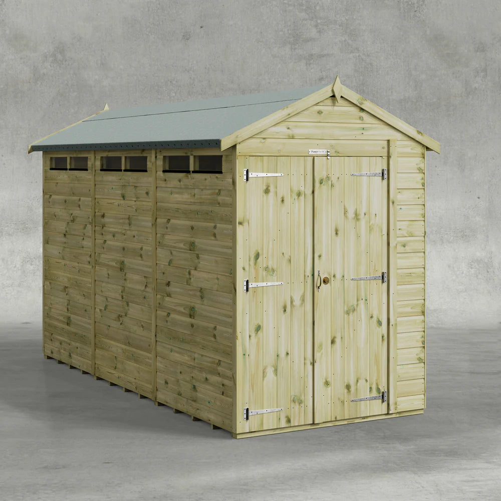 Premium Security Apex Shed for Sale in  Ireland