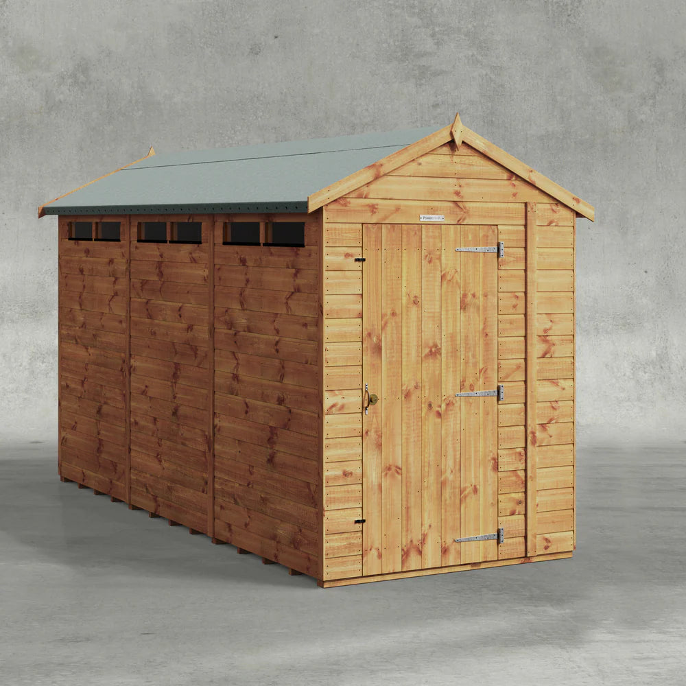 Power Security Apex Shed