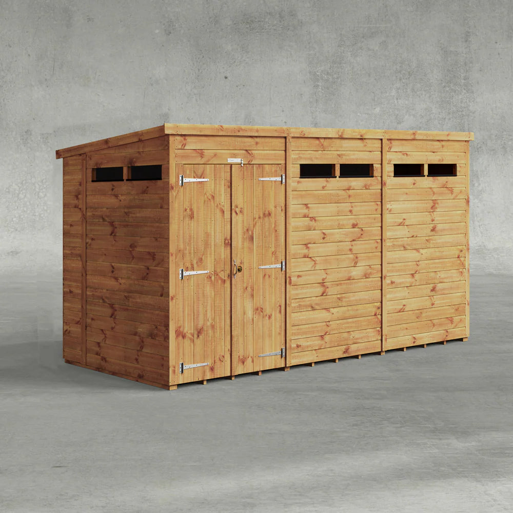 Power Security Pent Shed