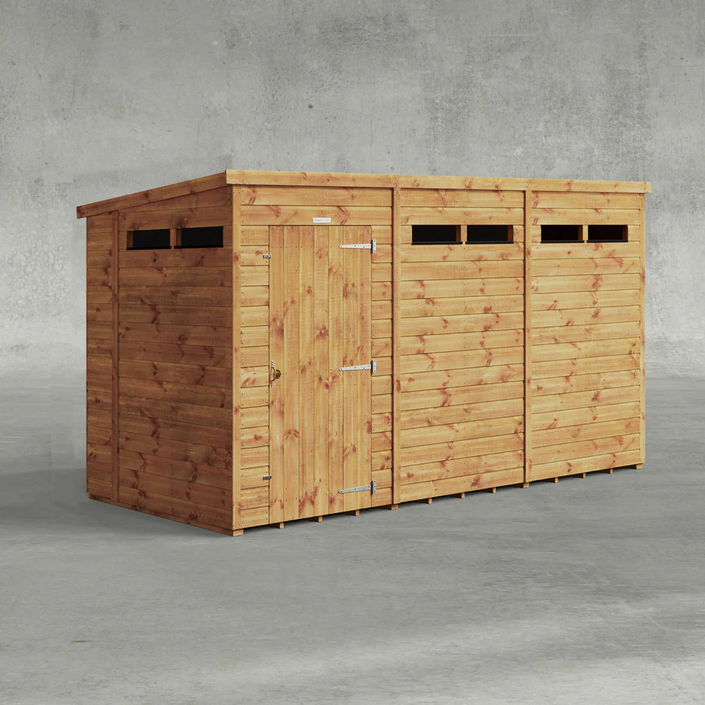 Power Security Pent Shed